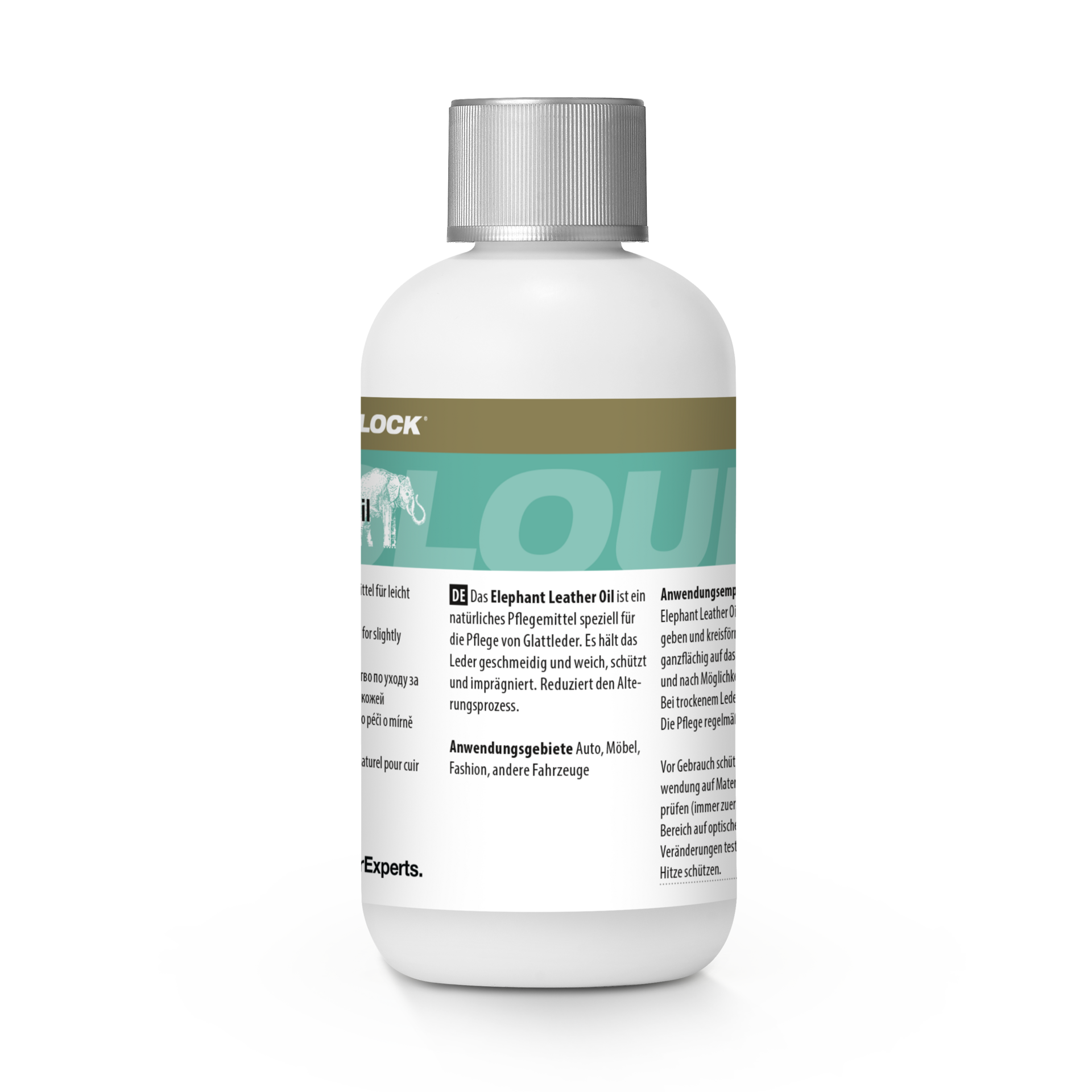 Elephant Leather Oil 250 ml - Lederöl Tiefenpflege & Imprägnierung