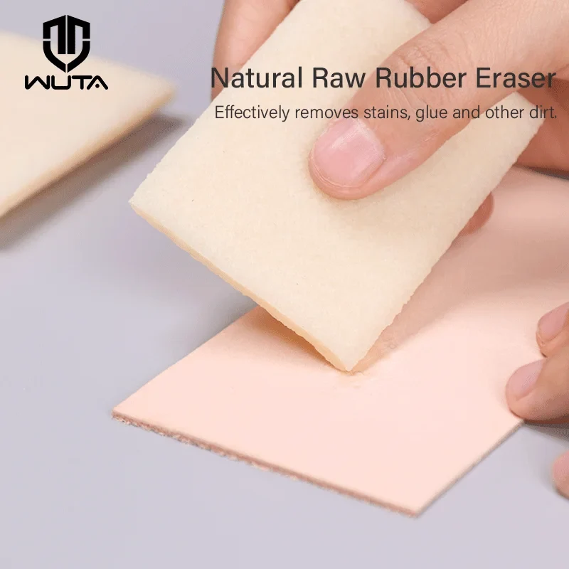 Natural Raw Rubber Eraser for Leather Stain Boot Shoes Skateboard Grip Tape DIY Leather Cleaner Tools| WUTA