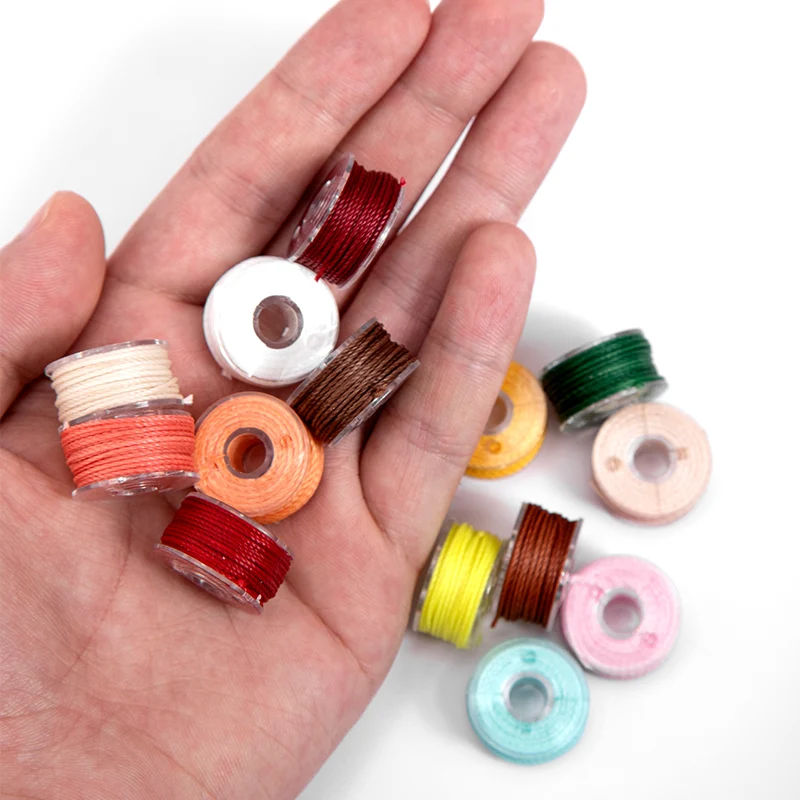 25 Colors Leather Sewing Thread Kit Round Waxed Thread Set | WUTA