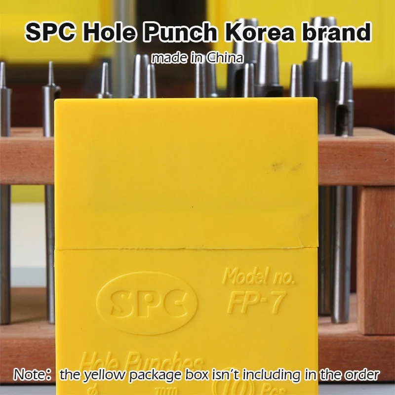 SPC Round Hole Punch Alloy Tool Steel 0.5-30mm | WUTA