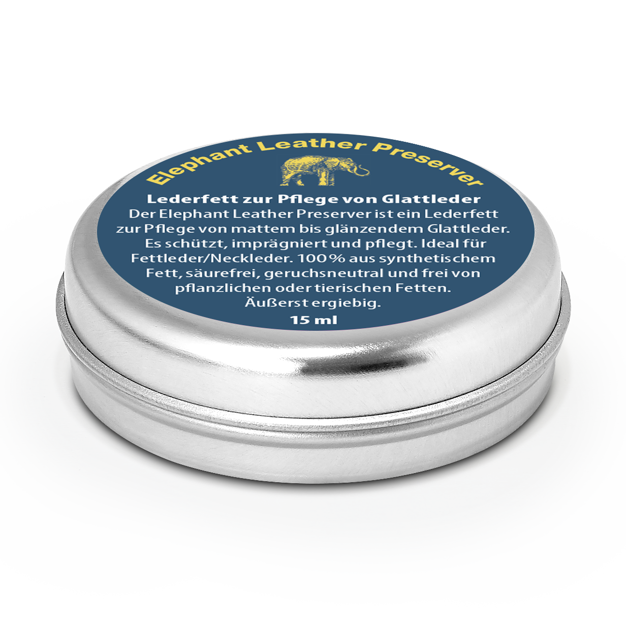 Elephant Leather Preserver 15 ml - Lederfett für Glattleder & Fettleder