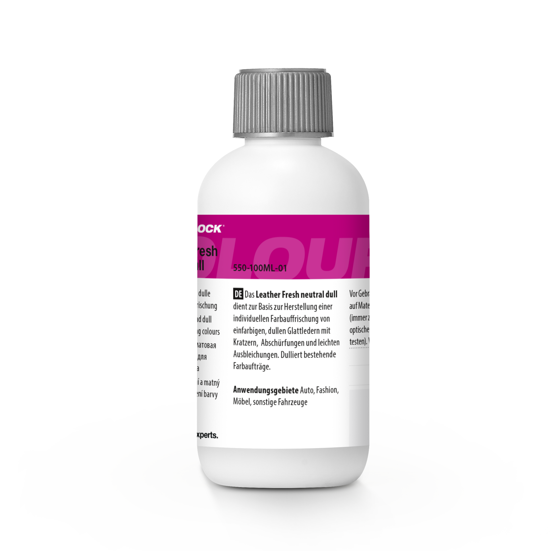 Leather Fresh neutral dull 100 ml - Basis für matte Lederfarbe