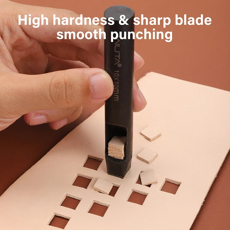 Square Leather Punch Oblong Punching Tool | WUTA