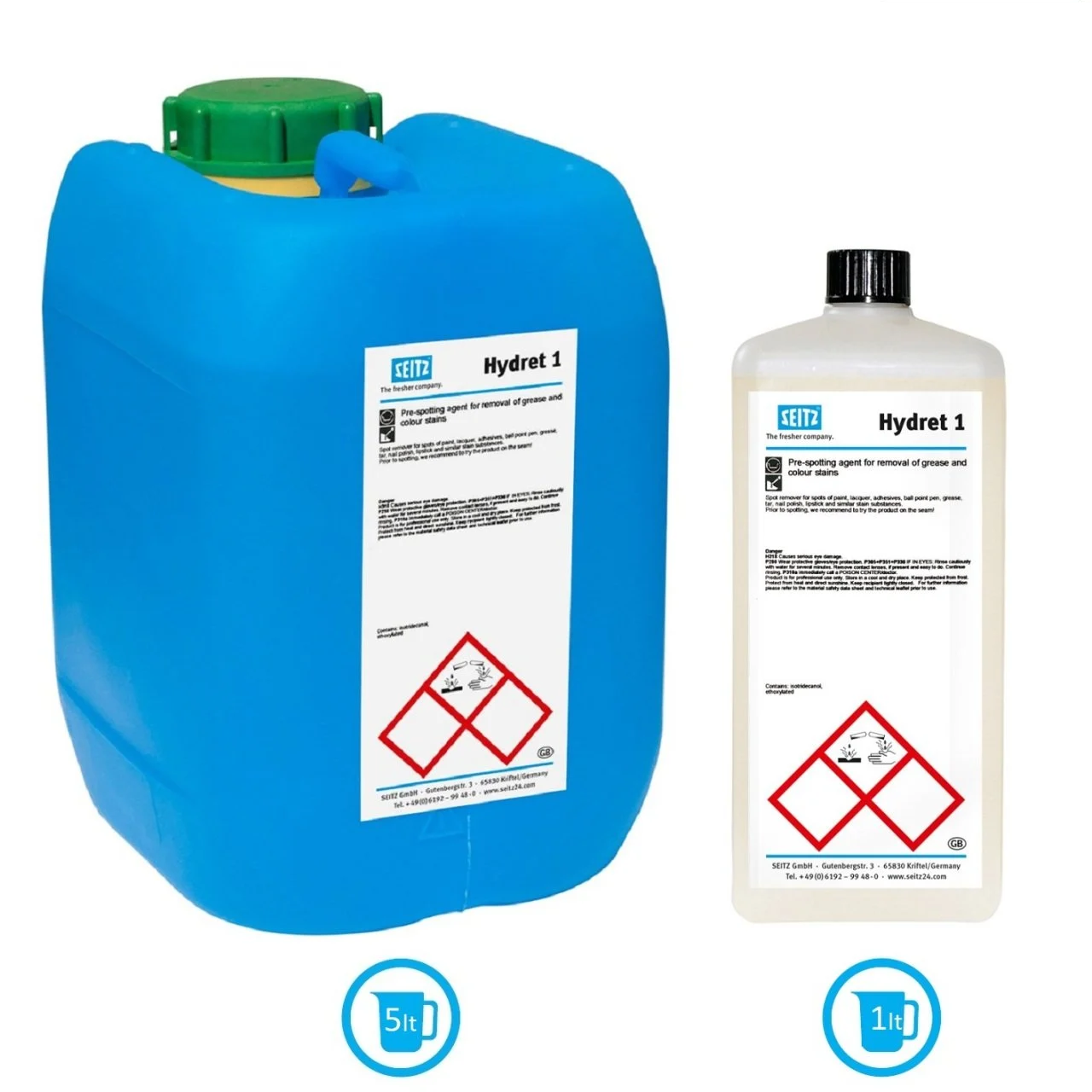 HYDRET 1 – Stain Remover (Aqueous Systems) |1 Liter| SEITZ