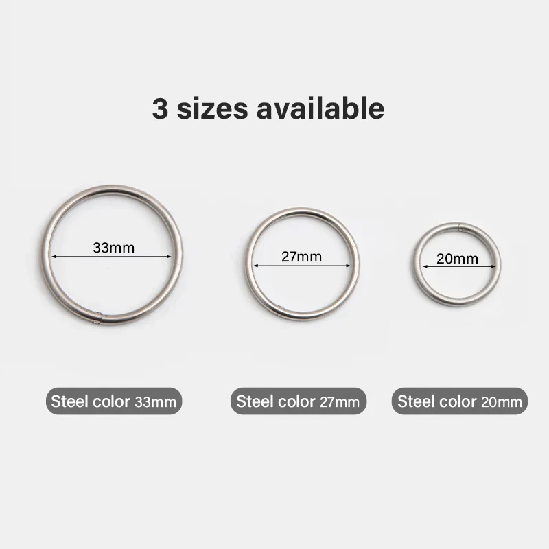 Stainless Steel Key Holder Rings Hook Hardware Split Ring Round Key Holder | WUTA