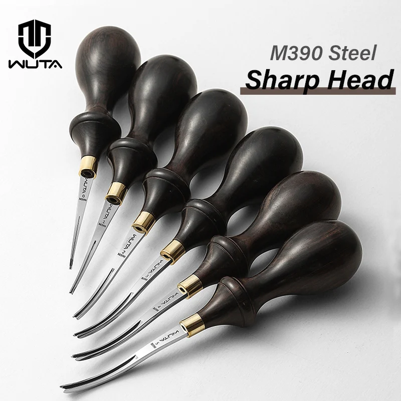 Leather Edge Beveler PRO M390 Die Steel| WUTA