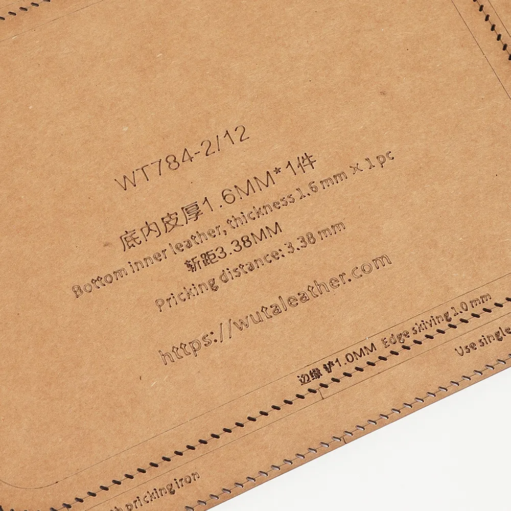 WT784 Bag Pattern Template for PICOTIN 18 PATTERN | WUTA