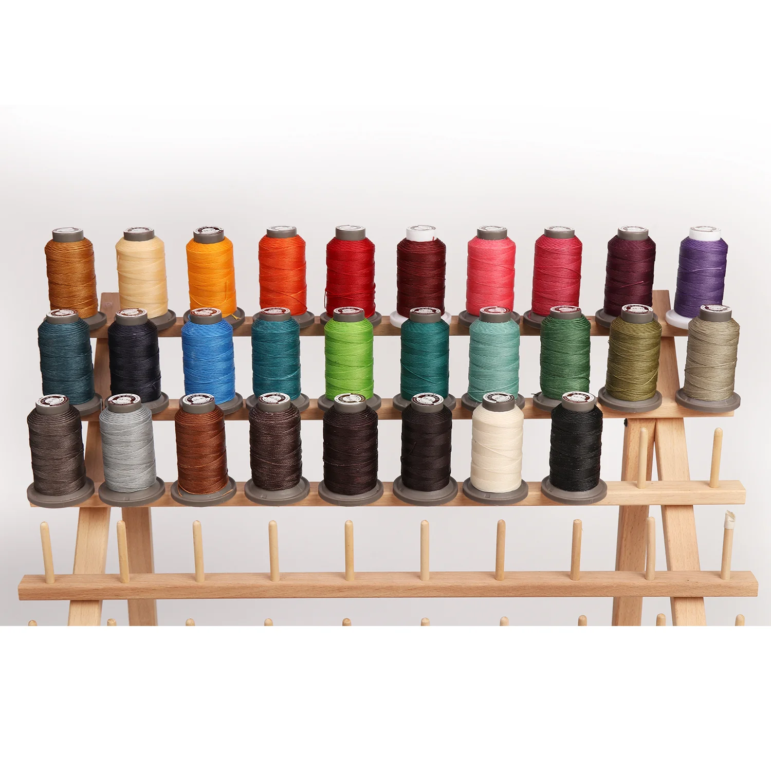 0.55mm Polyester Hand Sewing Round Wax Thread 90 Meter | WUTA