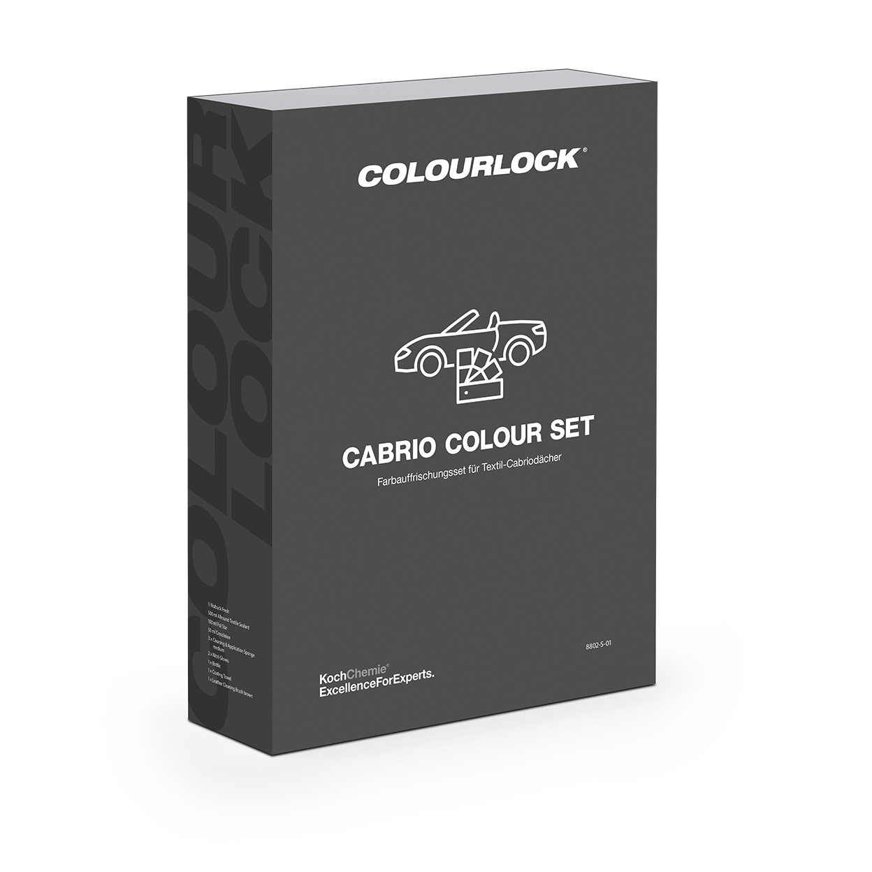 Cabrio Colour Set grey brown dark