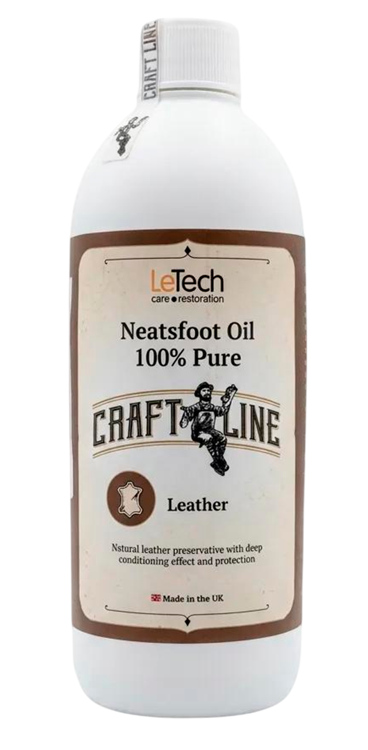 Костное масло с ароматом натуральной кожи Neatsfoot Oil Leather 100% Pure