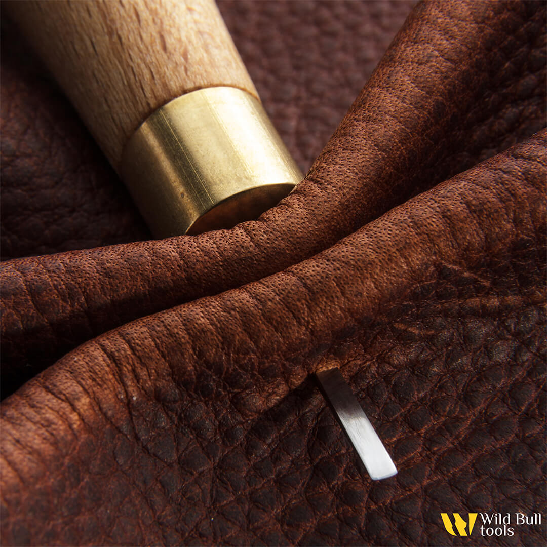 Шило плоское для французских пробойников Flat Awl Wild Bull tools