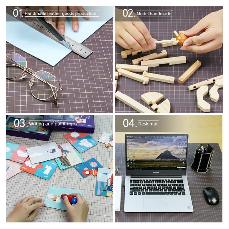 Double-Sided Cutting PVC Mat A1-A5 Leather Cutting Board | WUTA