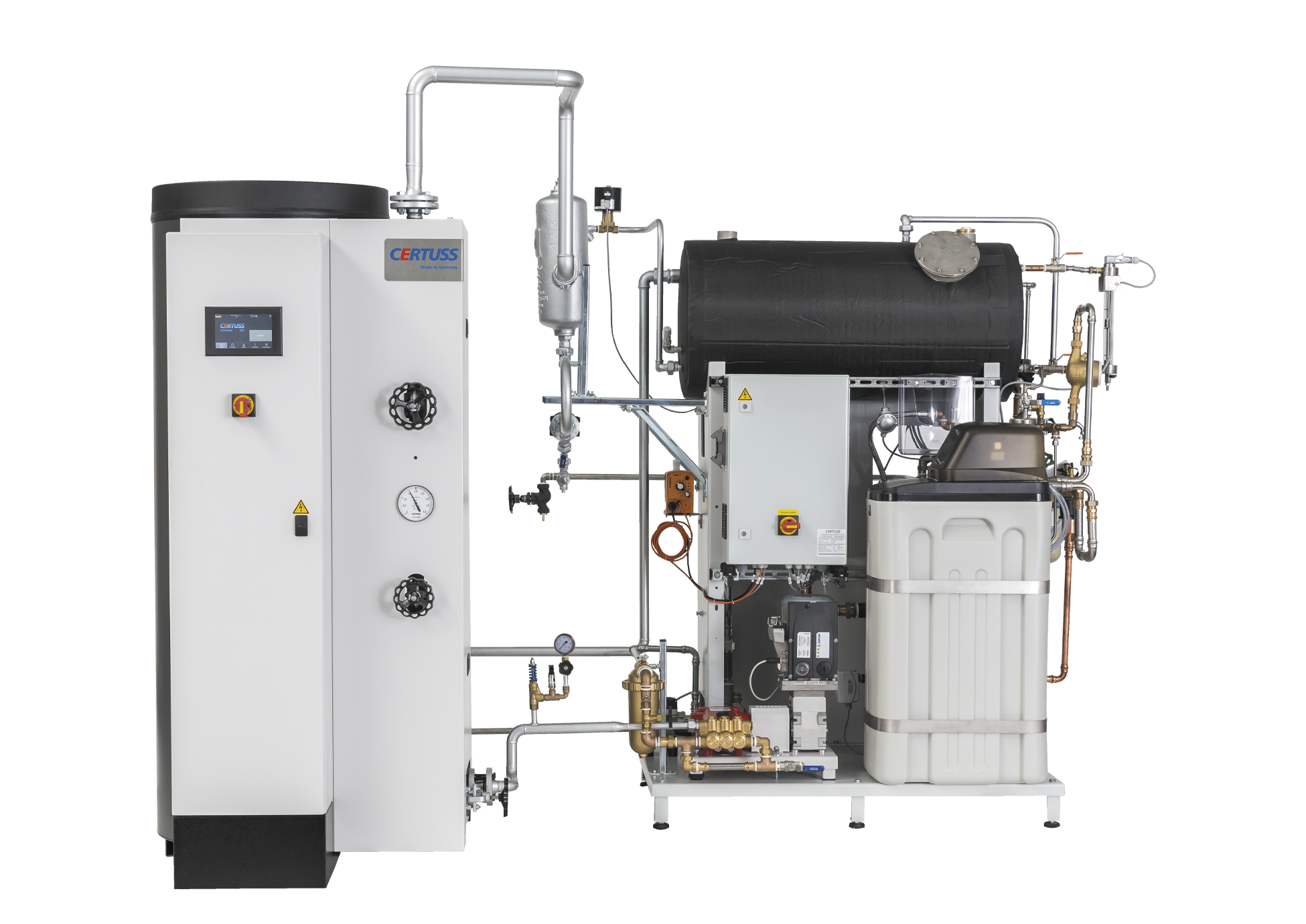 CERTUSS CERTUSS Complete steam boiler system