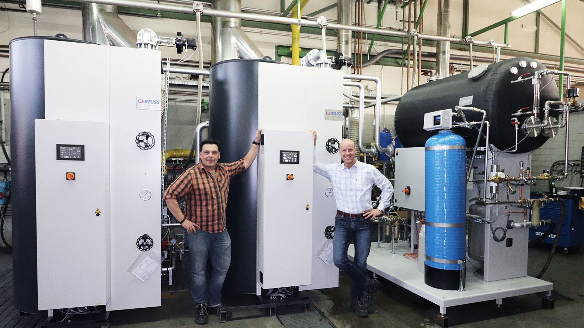 CERTUSS CERTUSS Complete steam boiler system — şəkil 3