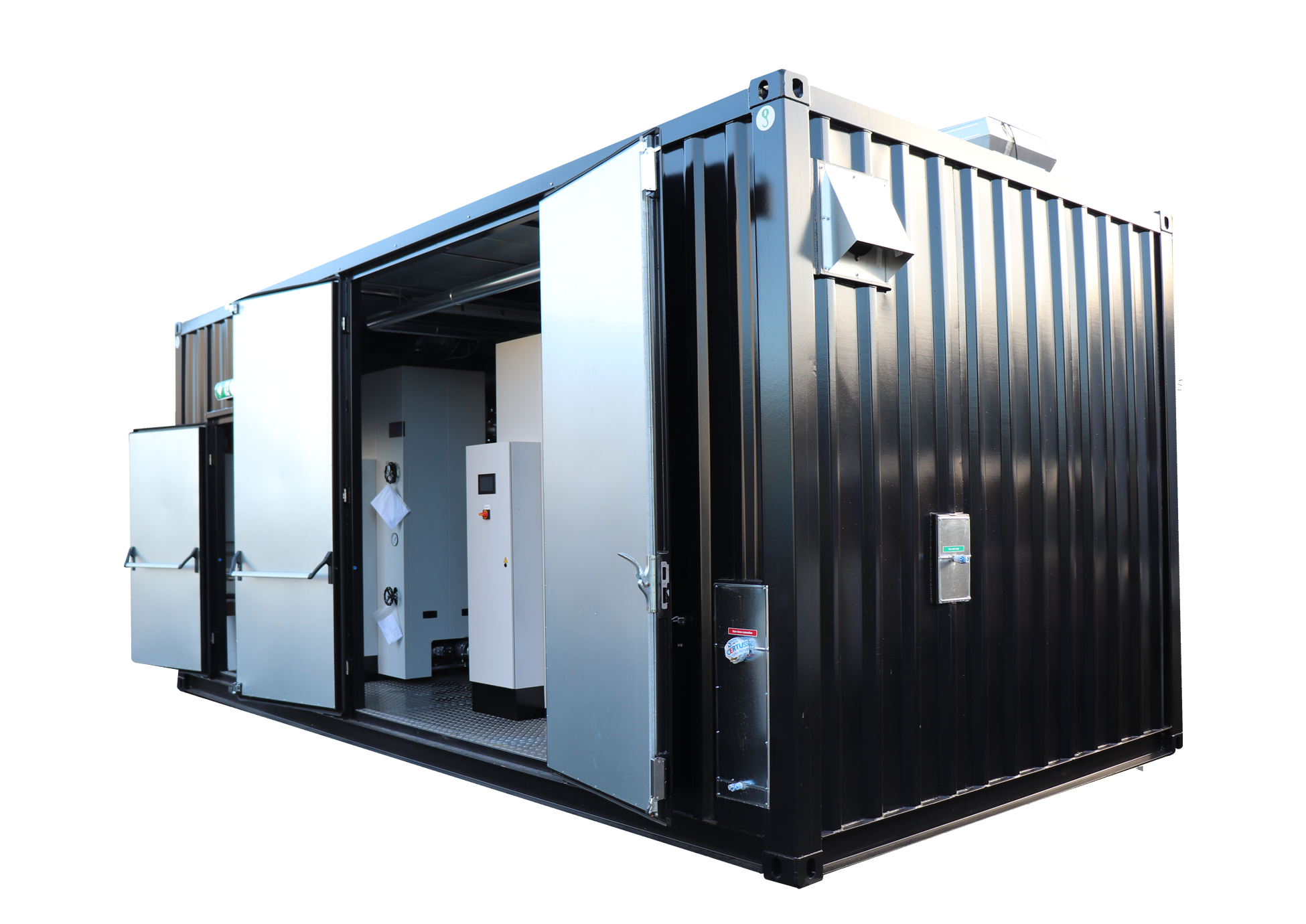 CERTUSS Container steam system