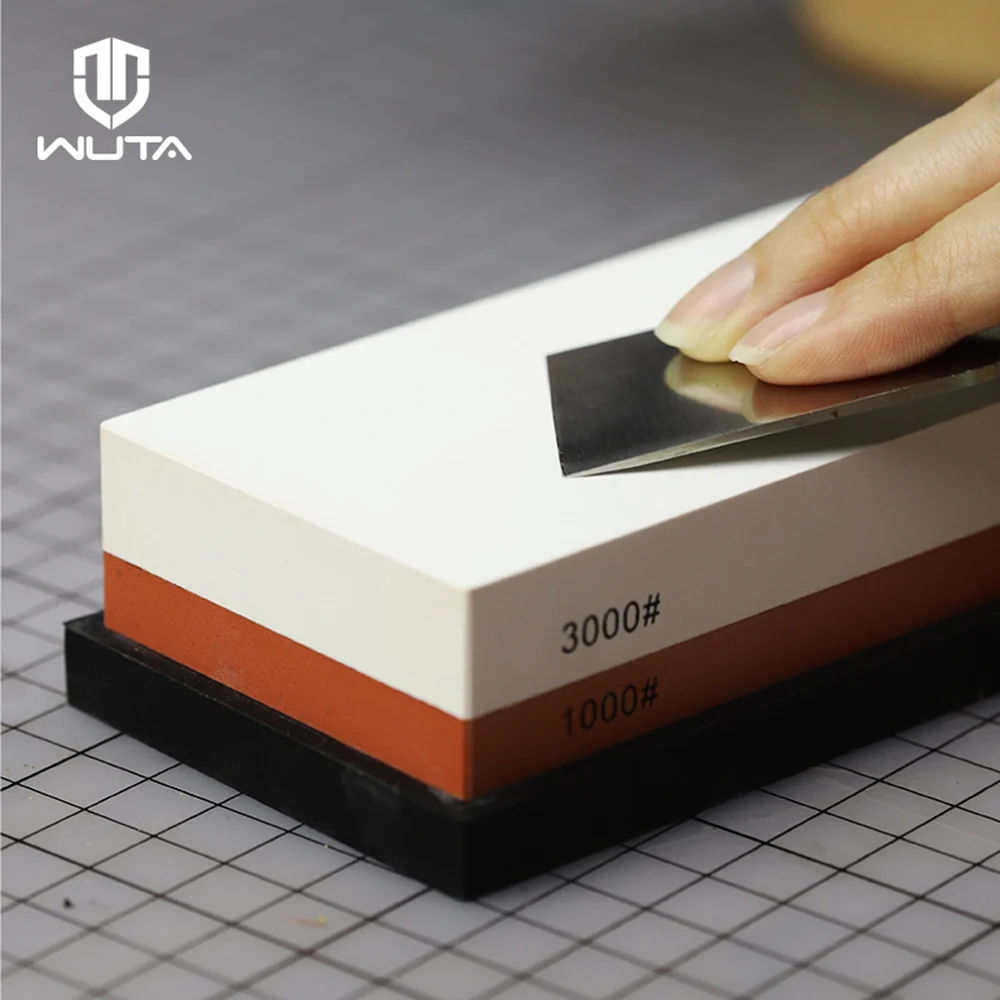 Double Sided Corundum Whetstone Knife Sharpener 1000/3000 Grit | WUTA