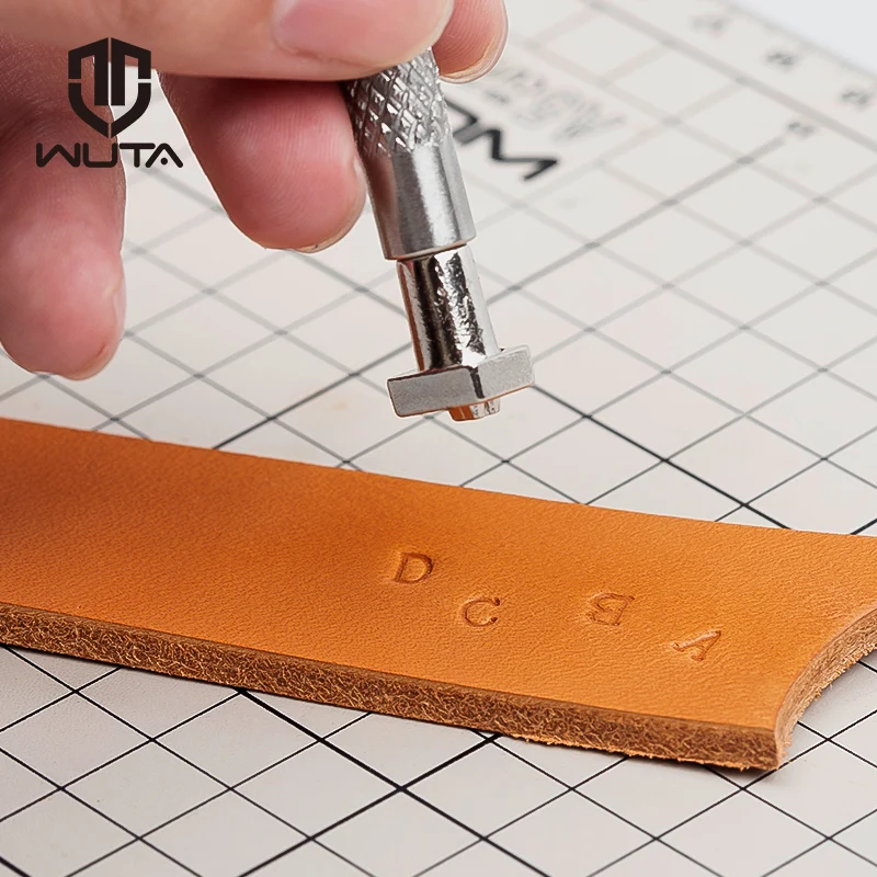 Leather Alphabet Stamps Punch Capital Letters & Number Stamping Tools | WUTA
