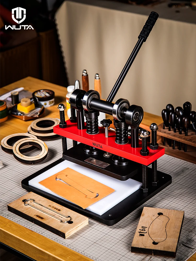 Professional Manual Leather Cutting Machine (Size L) | WUTA