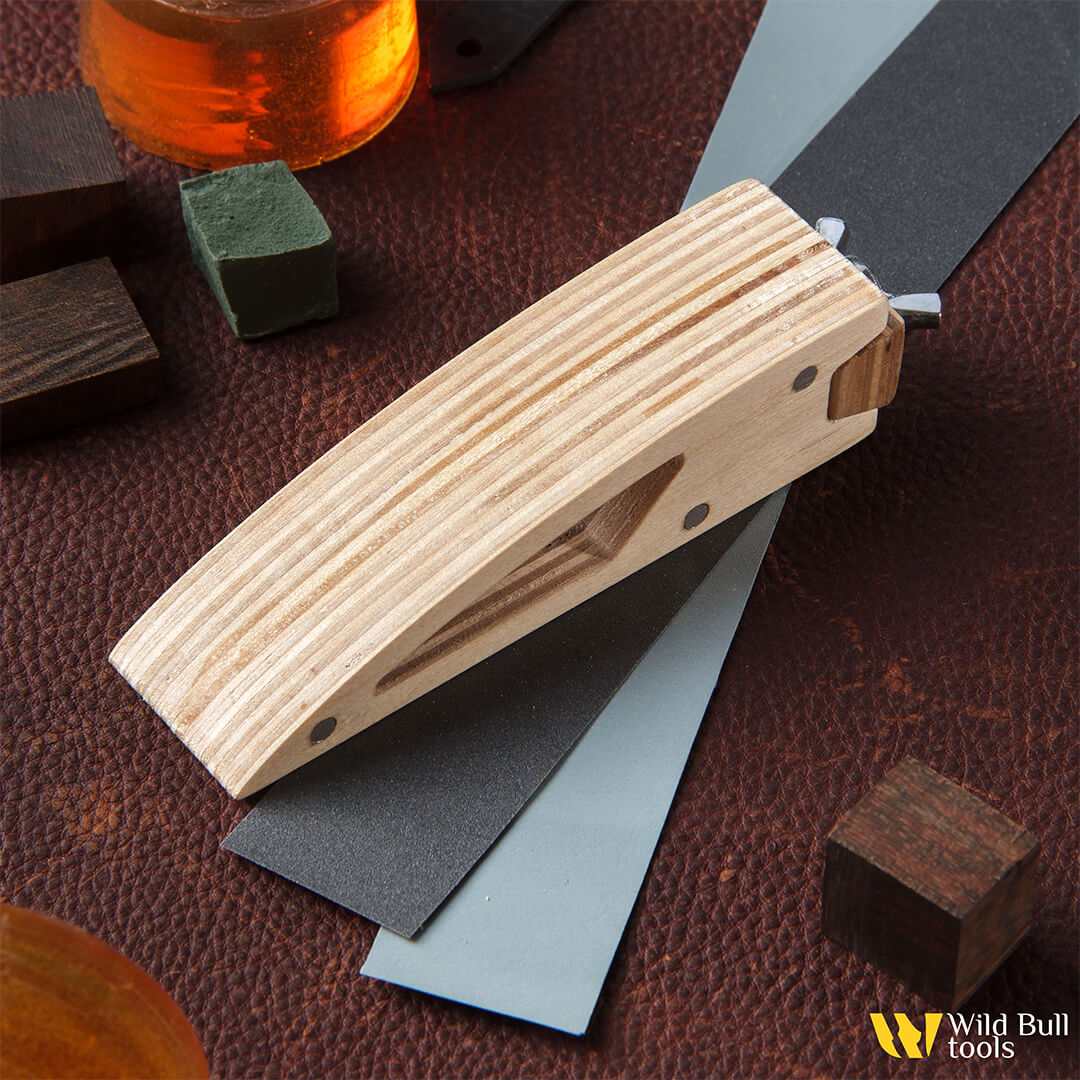 "Мышка" Зажим для наждачной бумаги "Mouse" Sandpaper Clip Wild Bull tools