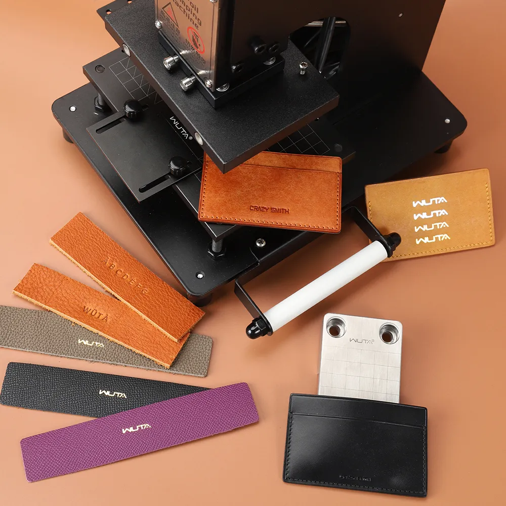WUTA Digital Hot Foil Stamping Machine for Leather– Logo Embossing & Foil Bronzing Press