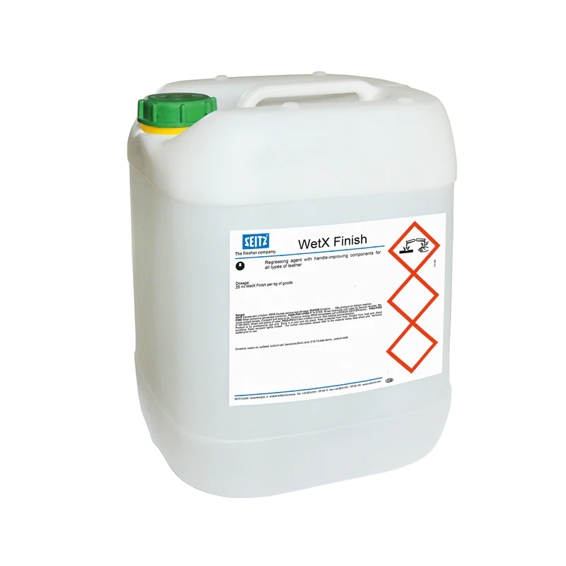 WET X FINISH- Relubricating agent developed for all leather types |20 KG| SEITZ