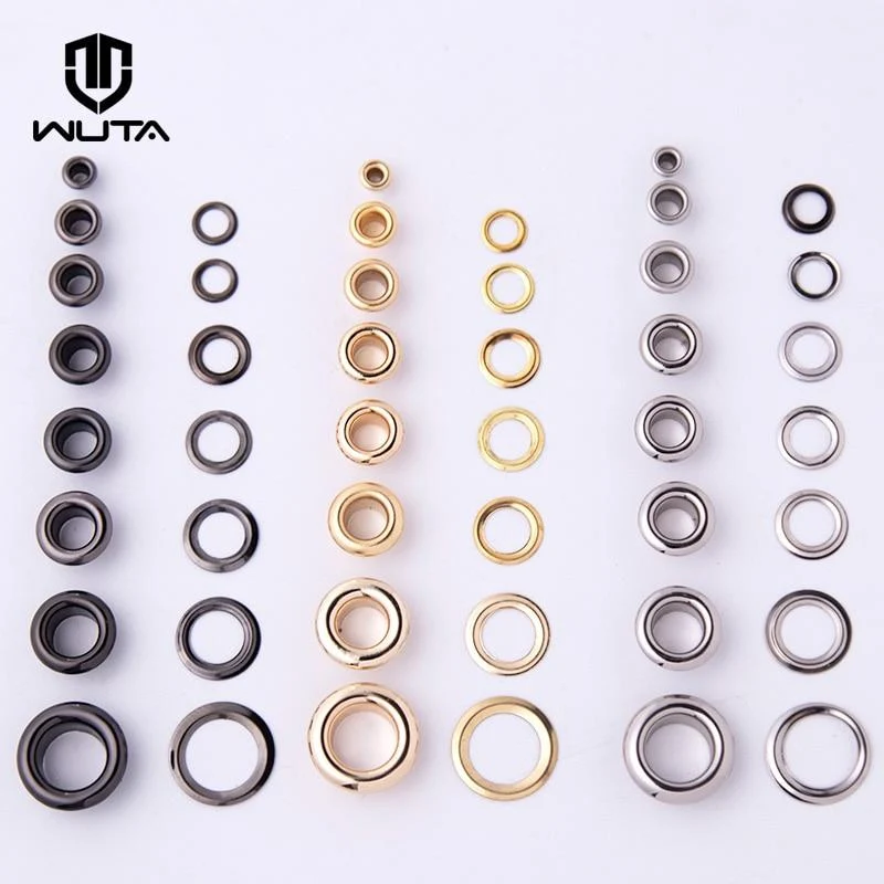 100sets Brass Eyelets with Washer Ring for Leathercraft | WUTA