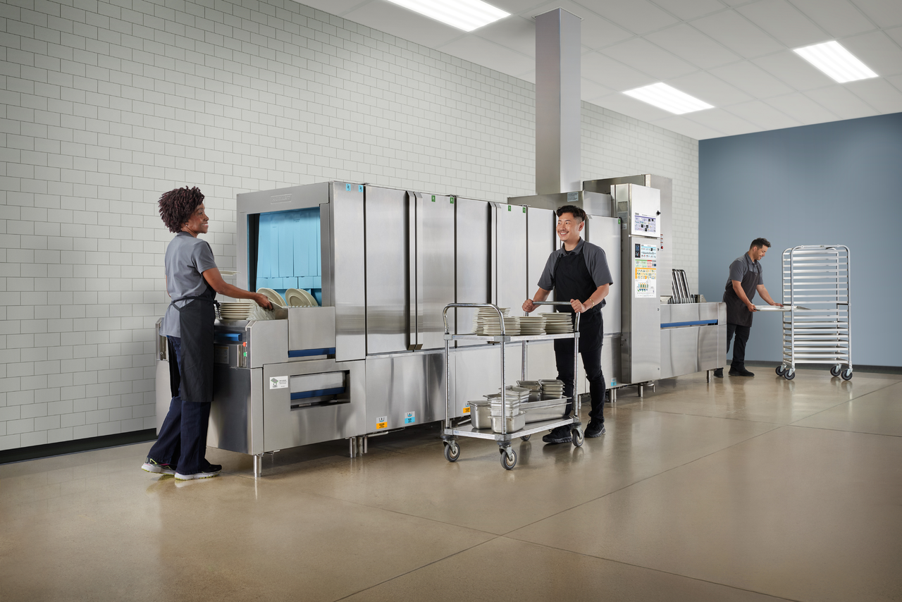 HOBART FT2000 Base Flight Type Commercial Dishwasher