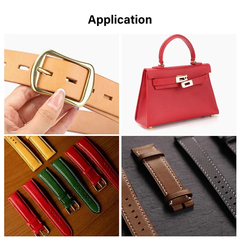 WUTA 1pc Anti-Rust Leather Hollow Punch Rectangle Slot Puncher Oblong Hole Cutter