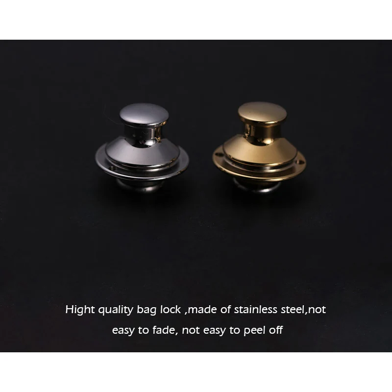 Stainless Steel DIY Bag Lock Handbag Round Turn Twist Lock | WUTA