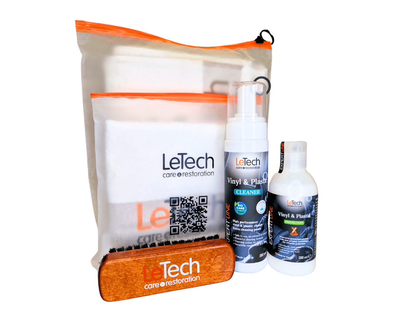 Набор для чистки винила и пластика сборный Vinyl & Plastic Care Kit Combined (без коробки)
