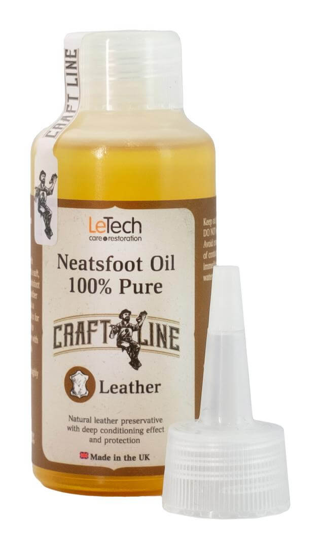 Костное масло с ароматом натуральной кожи Neatsfoot Oil Leather 100% Pure