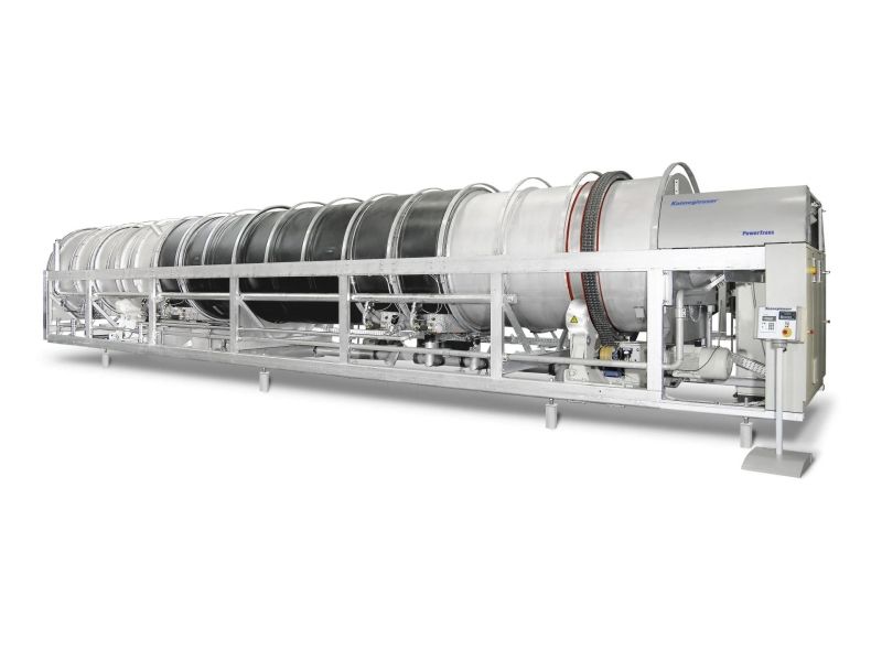 Kannegiesser PT+ sənaye tunel yuma sistemi