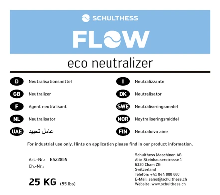 SCHULTHESS FLOW eco neutralizer — şəkil 1