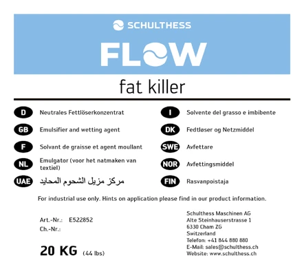 SCHULTHESS FLOW fat killer — şəkil 1
